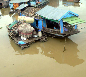 Pueblos flotantes