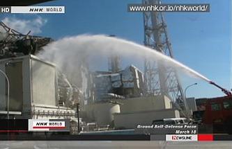 Fukishima bomberos trabajos de refrigeración