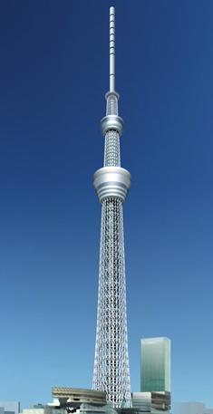 Tokio Skytree , torre de telecomunicaciones
