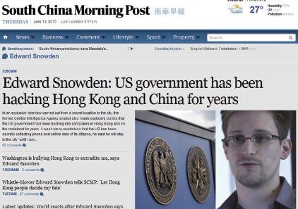 Snowden SCMP