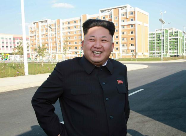 Kim Jong-un con bastn