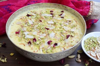 Kheer arroz con leche indio